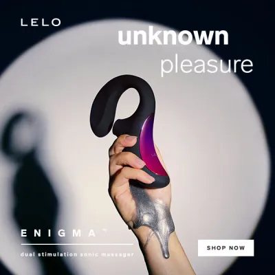 Tlakový stimulátor klitorisu a bodu G LELO Enigma, černý - obrázek 15