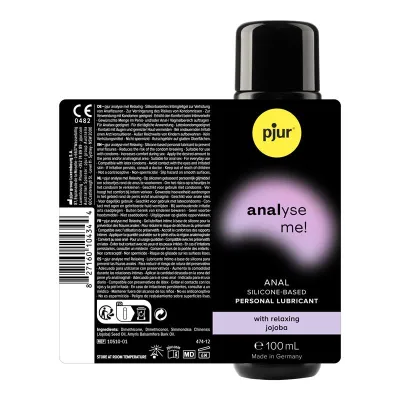 Anální silikonový lubrikační gel pjur analyse me! Relaxing, 100 ml - obrázek 2