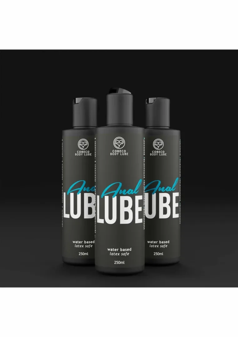 Anální lubrikační gel Cobeco CBL Anal Lube na vodní bázi, 250 ml - obrázek 4