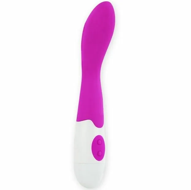 Vibrátor Pretty Love Flirtation Bishop, lila a bílý, 18 cm