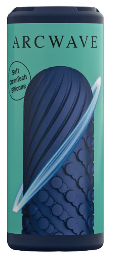 Oboustranný silikonový masturbátor Arcwave Ghost, modrý