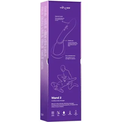 Nabíjecí masážní hlavice We-Vibe Wand 2, fialová - obrázek 11