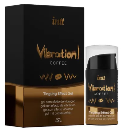 Stimulační gel intt Vibration Coffee s hřejivým a vibračním efektem, 15 ml - obrázek 3