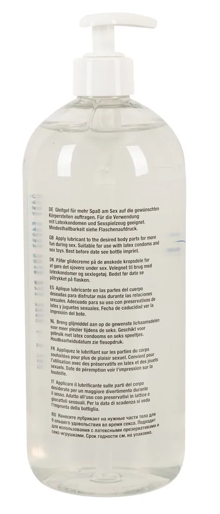Anální lubrikační gel Just Glide Anal na vodní bázi, veganský, 1 l - obrázek 3