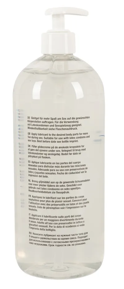 Anální lubrikační gel Just Glide Anal na vodní bázi, veganský, 1 l - obrázek 3