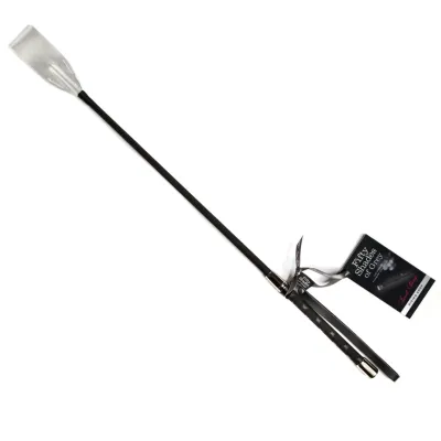 Kožený jezdecký bičík Fifty Shades of Grey Sweet Sting, černý, 61 cm - obrázek 2