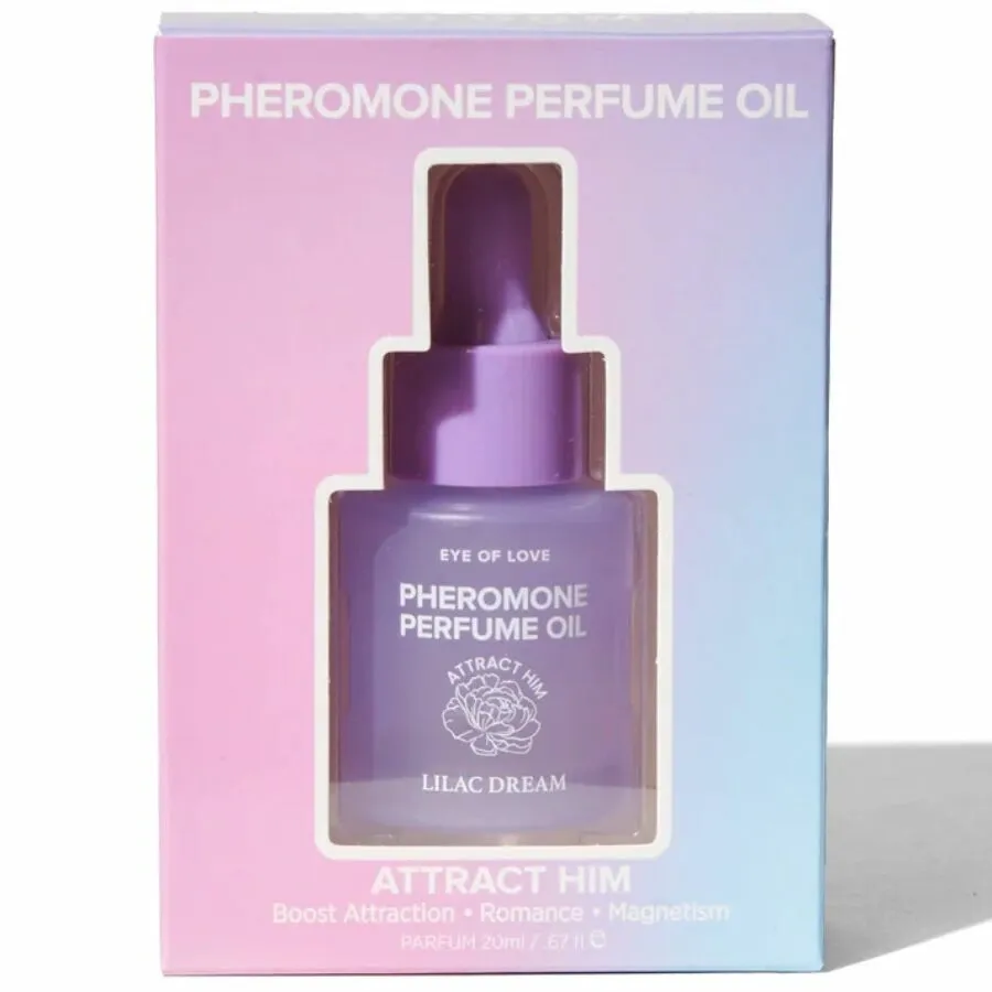 Parfémový olej s feromony Eye of Love Bloom Lilac Dream, 20 ml - obrázek 2