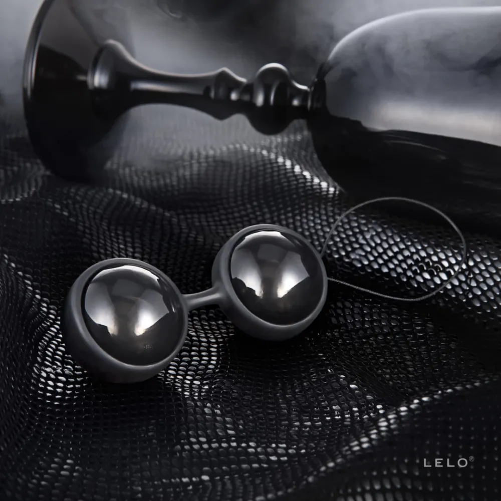 Venušiny kuličky LELO Luna Beads Noir, černé - obrázek 5