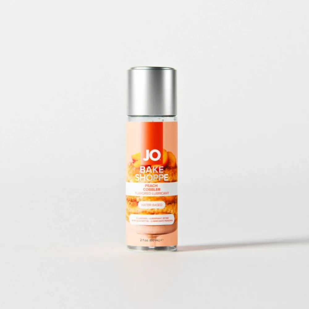 Lubrikační gel JO Bake Shoppe Peach Cobbler, na vodní bázi, 60 ml - obrázek 4