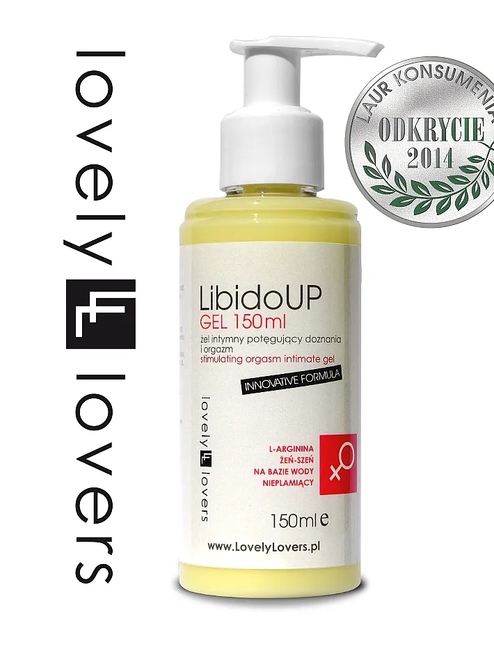 Stimulační intimní gel pro ženy Lovely Lovers LibidoUP, na vodní bázi, 150 ml