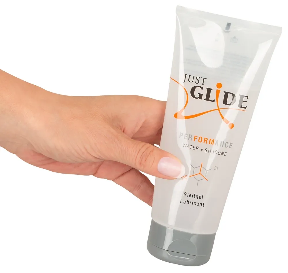 Hybridní lubrikační gel Just Glide Performance, 200 ml - obrázek 3