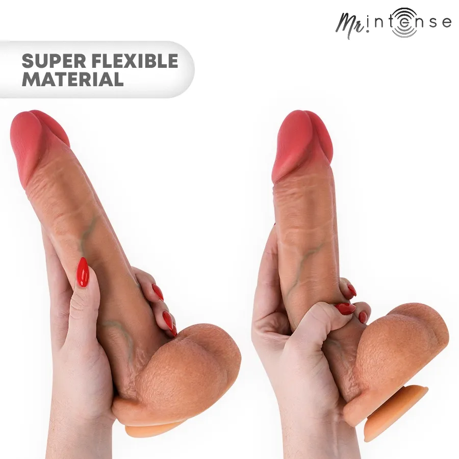 Realistické silikonové dildo Mr. Intense Gary XL s varlaty, 25,5 cm, Ø 5,1 cm - obrázek 2