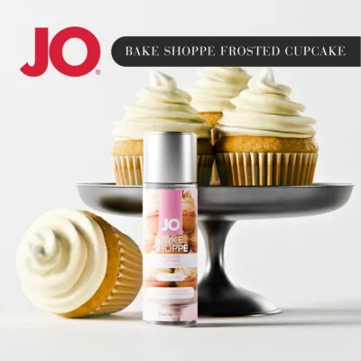 Lubrikační gel JO Bake Shoppe Frosted Cupcake, vanilka, na vodní bázi, 60 ml - obrázek 3