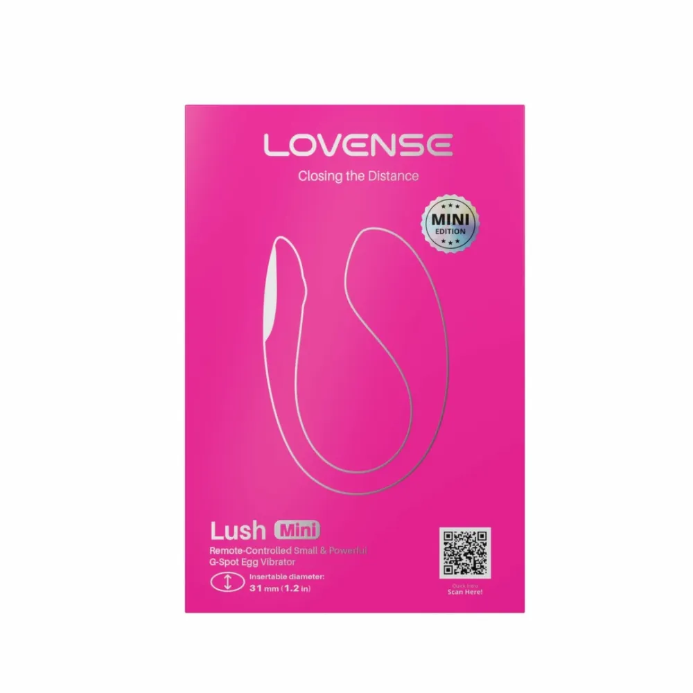 Vibrační vajíčko Lovense Lush Mini ovládané aplikací, růžové - obrázek 8