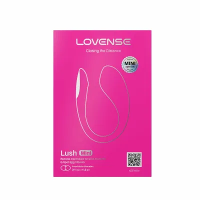 Vibrační vajíčko Lovense Lush Mini ovládané aplikací, růžové - obrázek 8