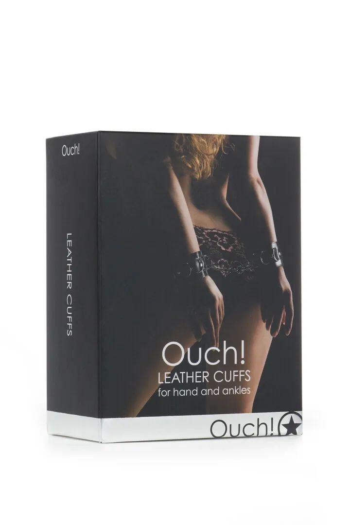 Pouta Ouch! s měkkou podšívkou, umělá kůže, univerzální velikost, černá - obrázek 2