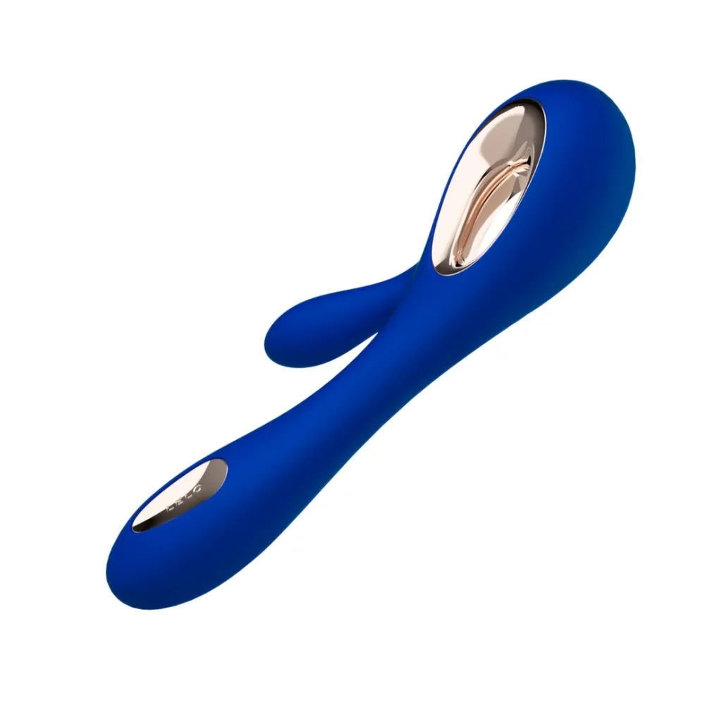 Rabbit vibrátor LELO Soraya Wave s technologií WaveMotion, tmavě modrý - obrázek 9
