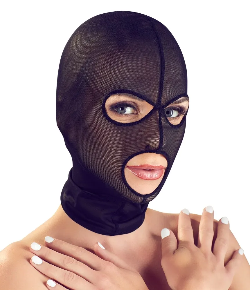 Elastická maska na hlavu Bad Kitty Powernet, černá, unisex, univerzální velikost - obrázek 2