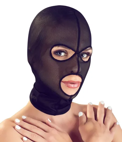 Elastická maska na hlavu Bad Kitty Powernet, černá, unisex, univerzální velikost - obrázek 2