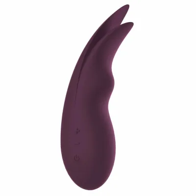 Vibrátor na klitoris Dream Toys Essentials Fluttering Stimulator, fialový, 18,5 cm - obrázek 2