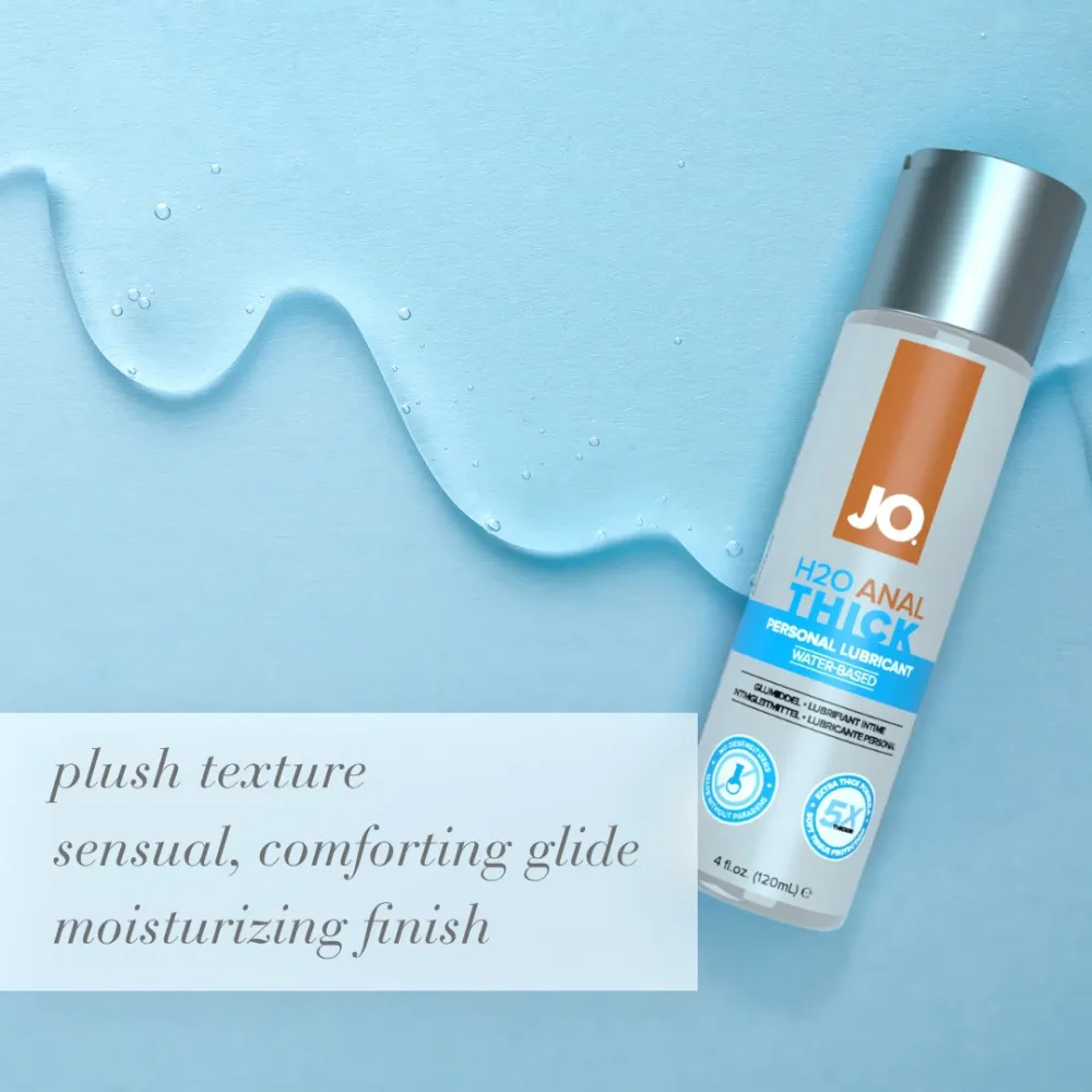 Anální lubrikační gel JO H2O Anal Thick na vodní bázi, 120 ml - obrázek 6