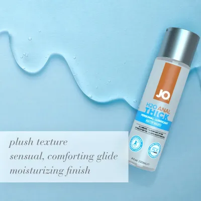 Anální lubrikační gel JO H2O Anal Thick na vodní bázi, 120 ml - obrázek 6