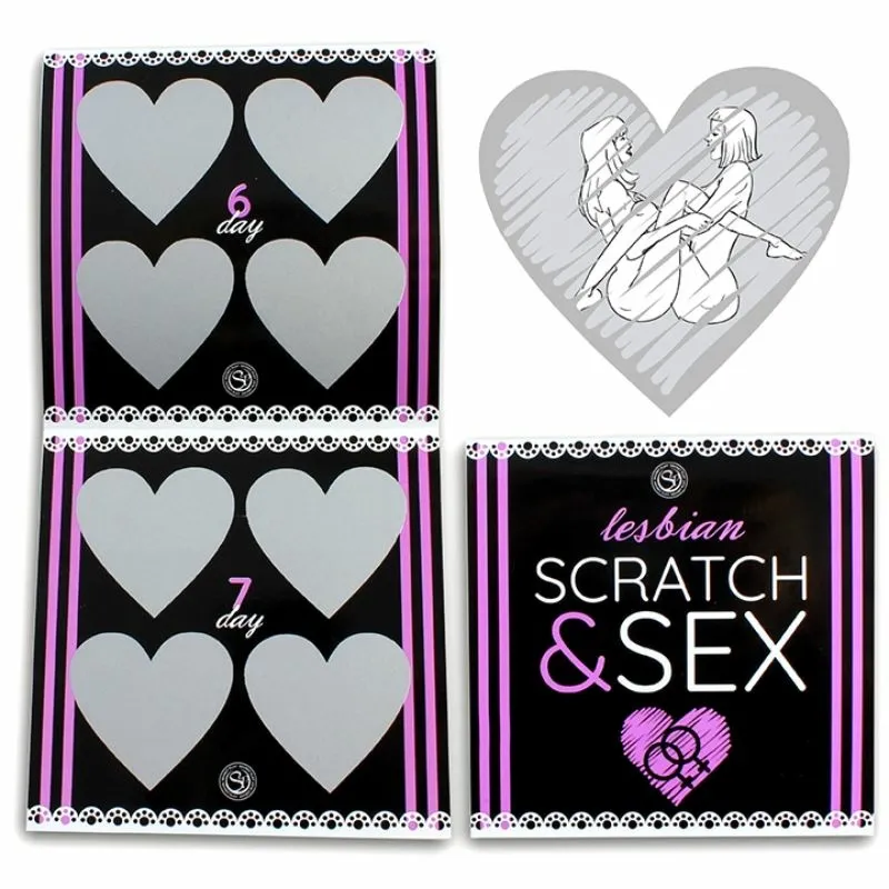 Stírací erotická hra Scratch & Sex pro lesbické páry, Secret Play