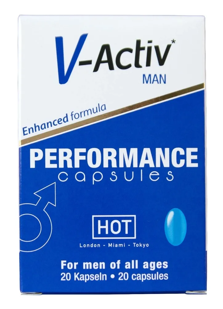 Kapsle pro muže HOT V-Activ Caps Man, 20 ks - obrázek 4