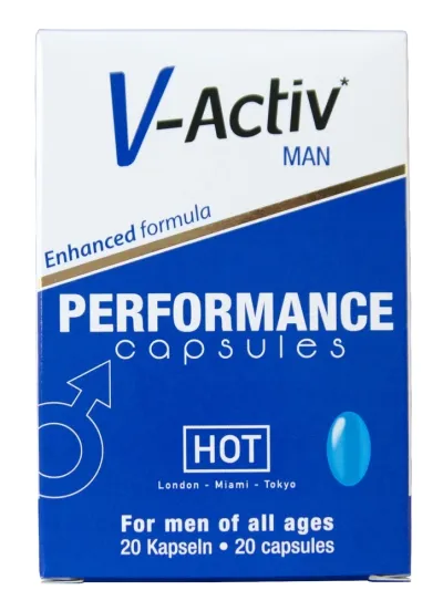 Kapsle pro muže HOT V-Activ Caps Man, 20 ks - obrázek 4