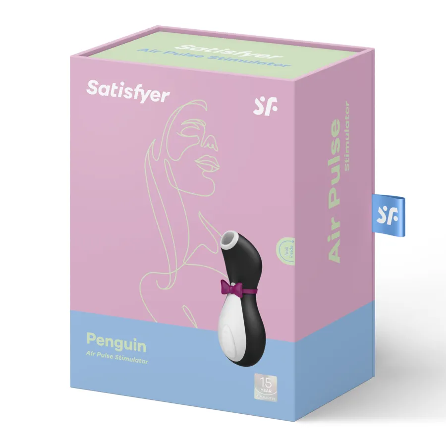 Tlakový stimulátor klitorisu Satisfyer Pro Penguin, černobílý - obrázek 6