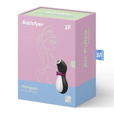Tlakový stimulátor klitorisu Satisfyer Pro Penguin, černobílý - obrázek 6