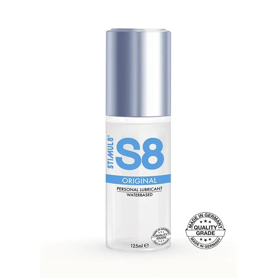 Lubrikační gel S8 Waterbase Original na vodní bázi, bez parabenů, 125 ml - obrázek 2
