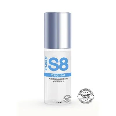 Lubrikační gel S8 Waterbase Original na vodní bázi, bez parabenů, 125 ml - obrázek 2