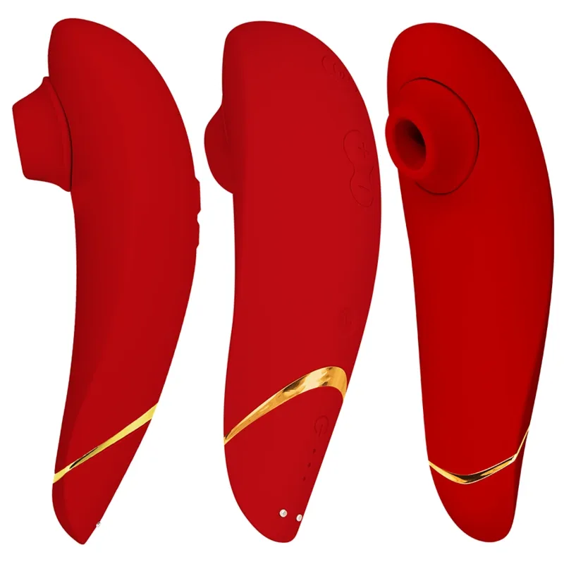 Tlakový stimulátor klitorisu Womanizer Premium 2, bordó, 14 úrovní - obrázek 2