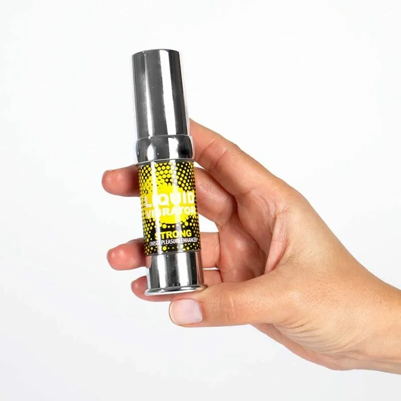 Stimulační gel s vibračním efektem Secret Play Liquid Vibrator Strong, unisex, 15 ml - obrázek 3