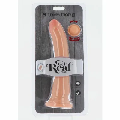 Realistické dildo Get Real Dual Density s přísavkou, 23,5 cm, tělové - obrázek 3