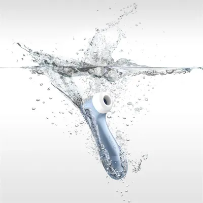 Tlakový stimulátor klitorisu Satisfyer Pro 2 Air Pulse, modrý - obrázek 9