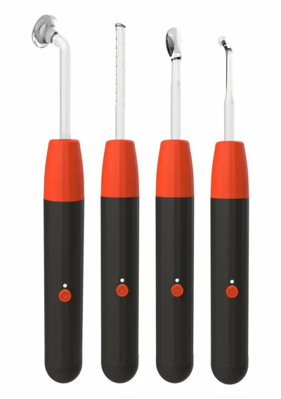 Elektrostimulační hůlka Taboom Electro Wand Glass Set se 4 skleněnými nástavci - obrázek 2