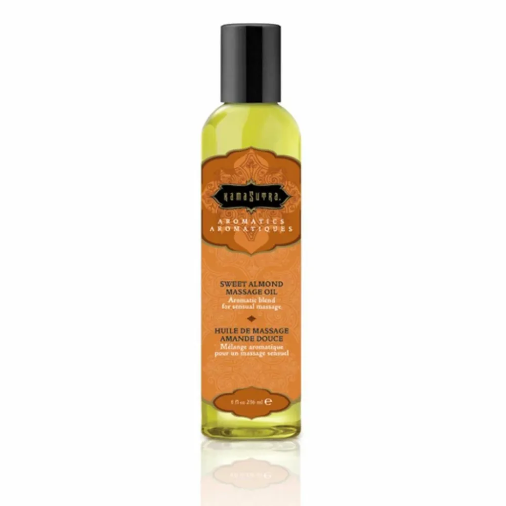 Masážní olej Kama Sutra Sweet Almond, sladké mandle, 236 ml