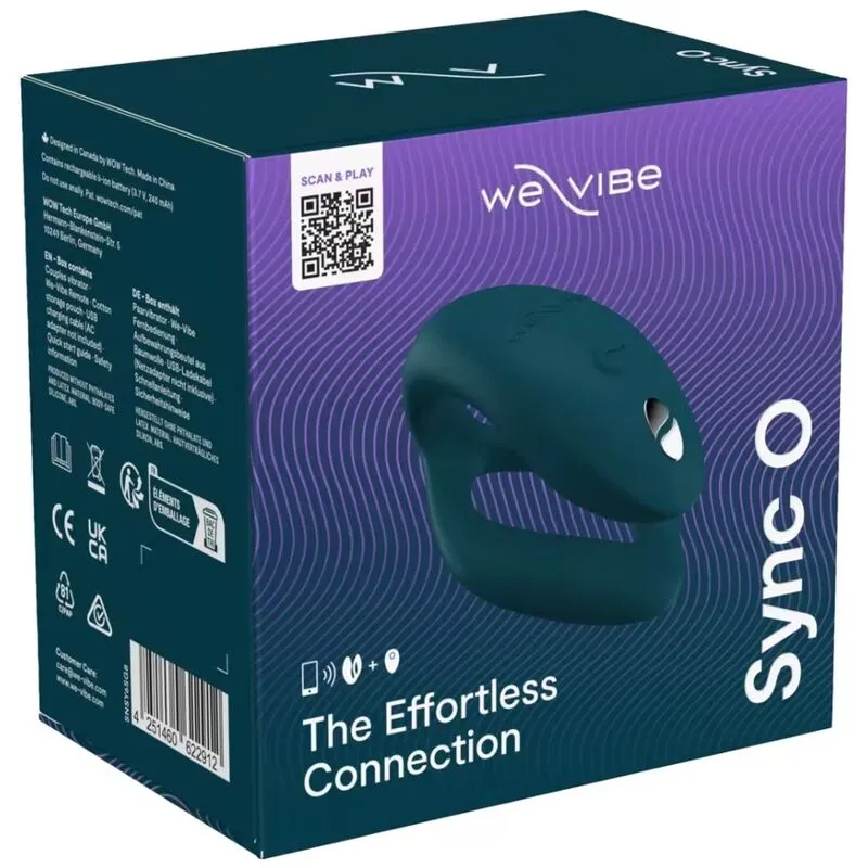Vibrátor pro páry We-Vibe Sync O s aplikací, tmavě zelený - obrázek 13