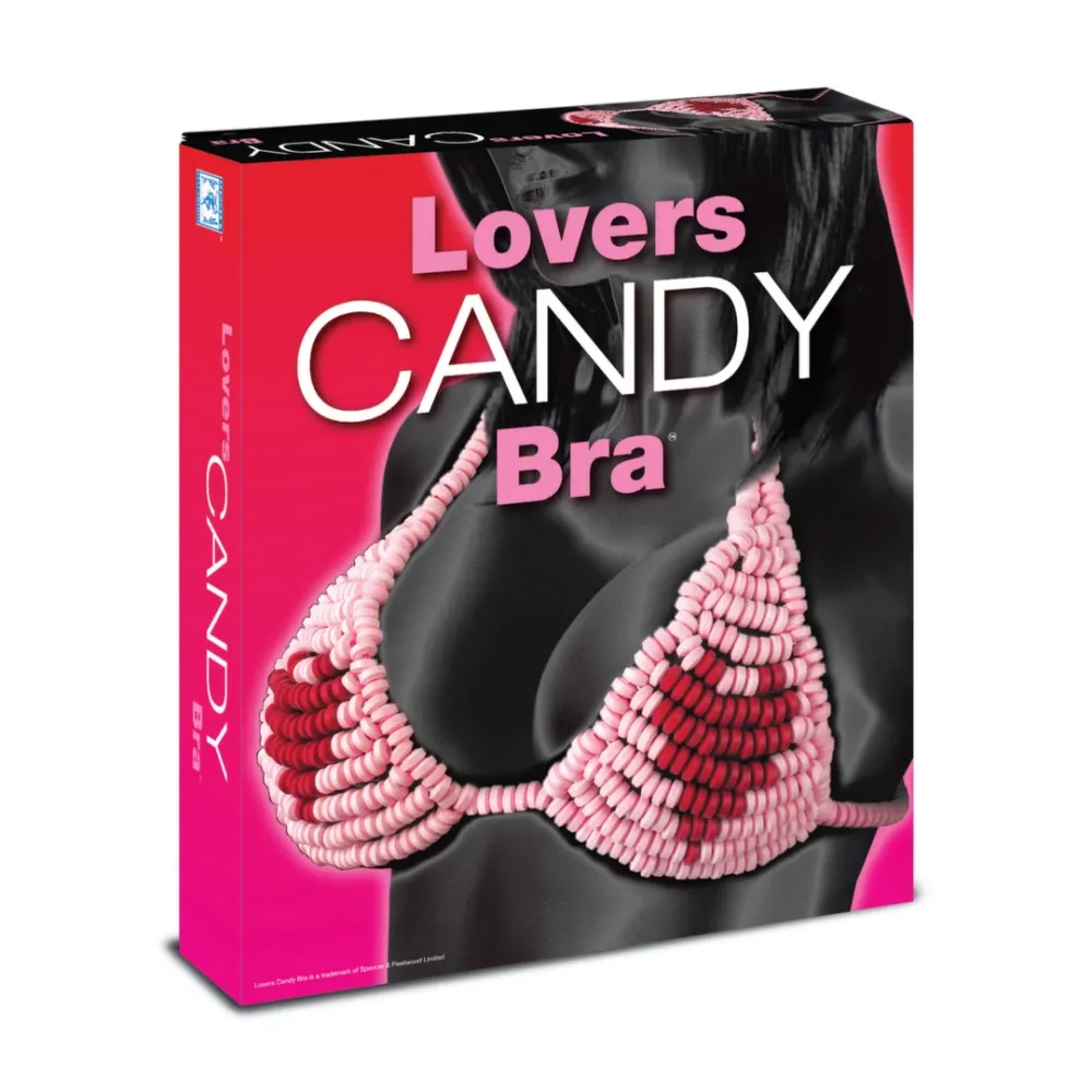 Jedlá bonbonová podprsenka Spencer & Fleetwood Candy Lovers