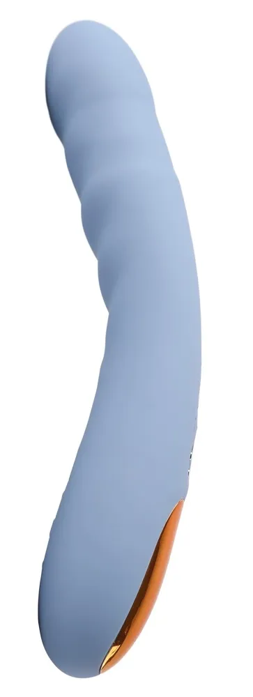 Přirážecí vibrátor Svakom Ava Neo, ovládání aplikací, chrpově modrý, 19,6 cm - obrázek 2