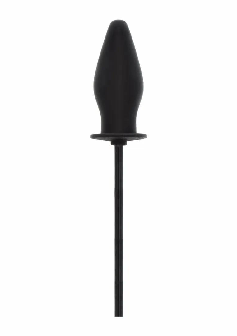Nafukovací anální kolík Hidden Desire Extreme Inflatable Plug Advanced, silikon, černý - obrázek 6