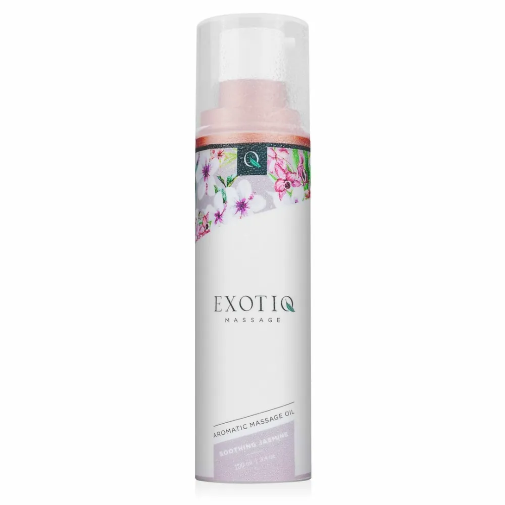 Masážní olej Exotiq Soothing Jasmine s vůní jasmínu, 100 ml - obrázek 4