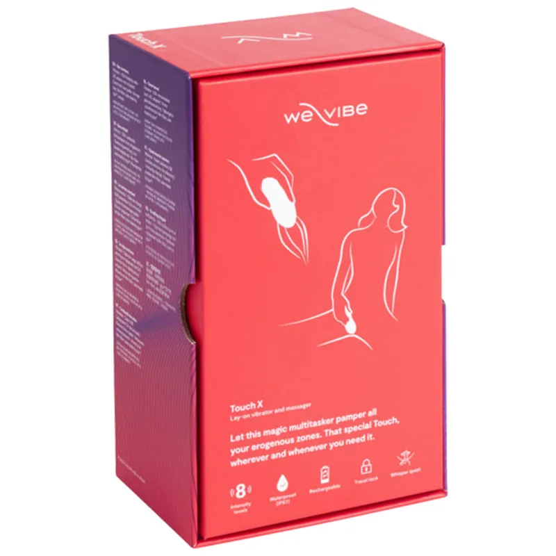 Vibrátor na klitoris We-Vibe Touch X, nabíjecí, korálový - obrázek 14