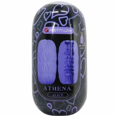 Masturbační vajíčko Pretty Love Athena Alice s cestovním pouzdrem, fialové - obrázek 8