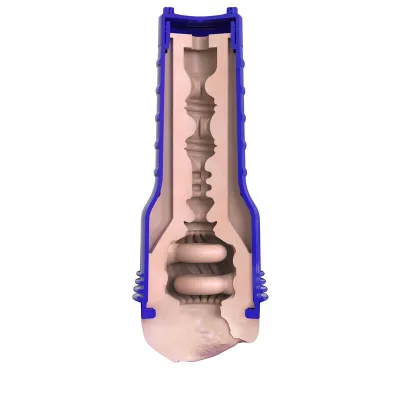 Masturbátor Fleshlight Boost Bang Light Medium, modré pouzdro, 24,75 cm - obrázek 5