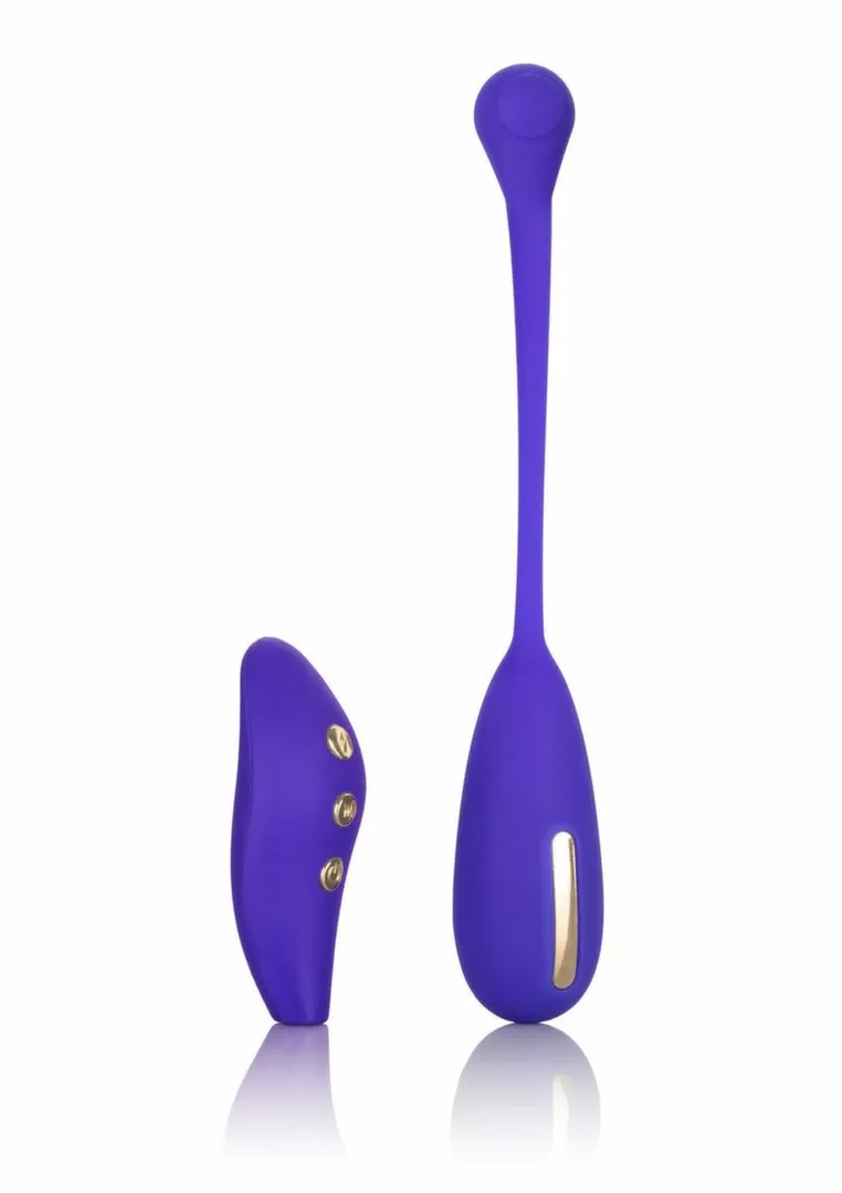 Posilovač pánevního dna CalExotics eStim Remote Kegel Exerciser, fialový