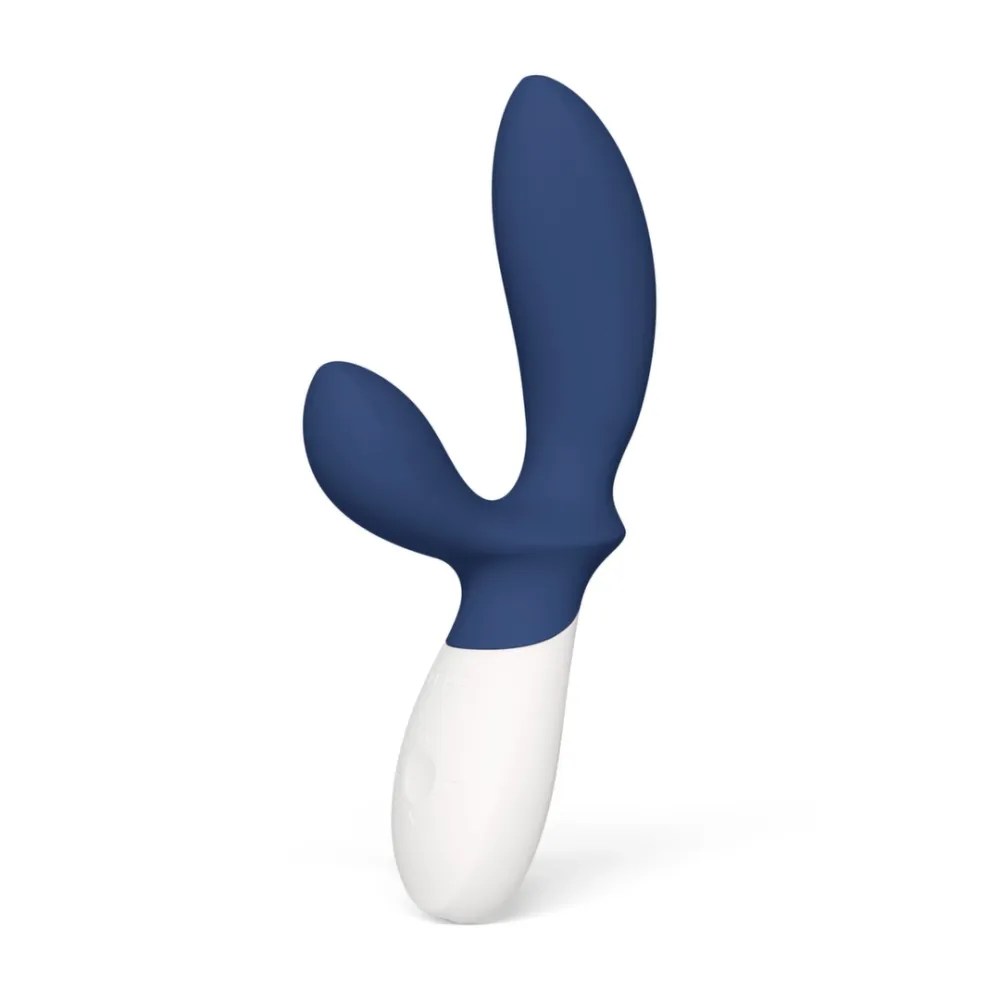 Stimulátor prostaty LELO Loki Wave 2 s pohybem WaveMotion, modrý