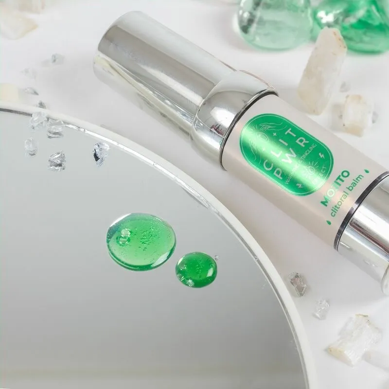 Stimulační balzám na klitoris Secret Play Clit Pwr, mojito, 15 ml - obrázek 3